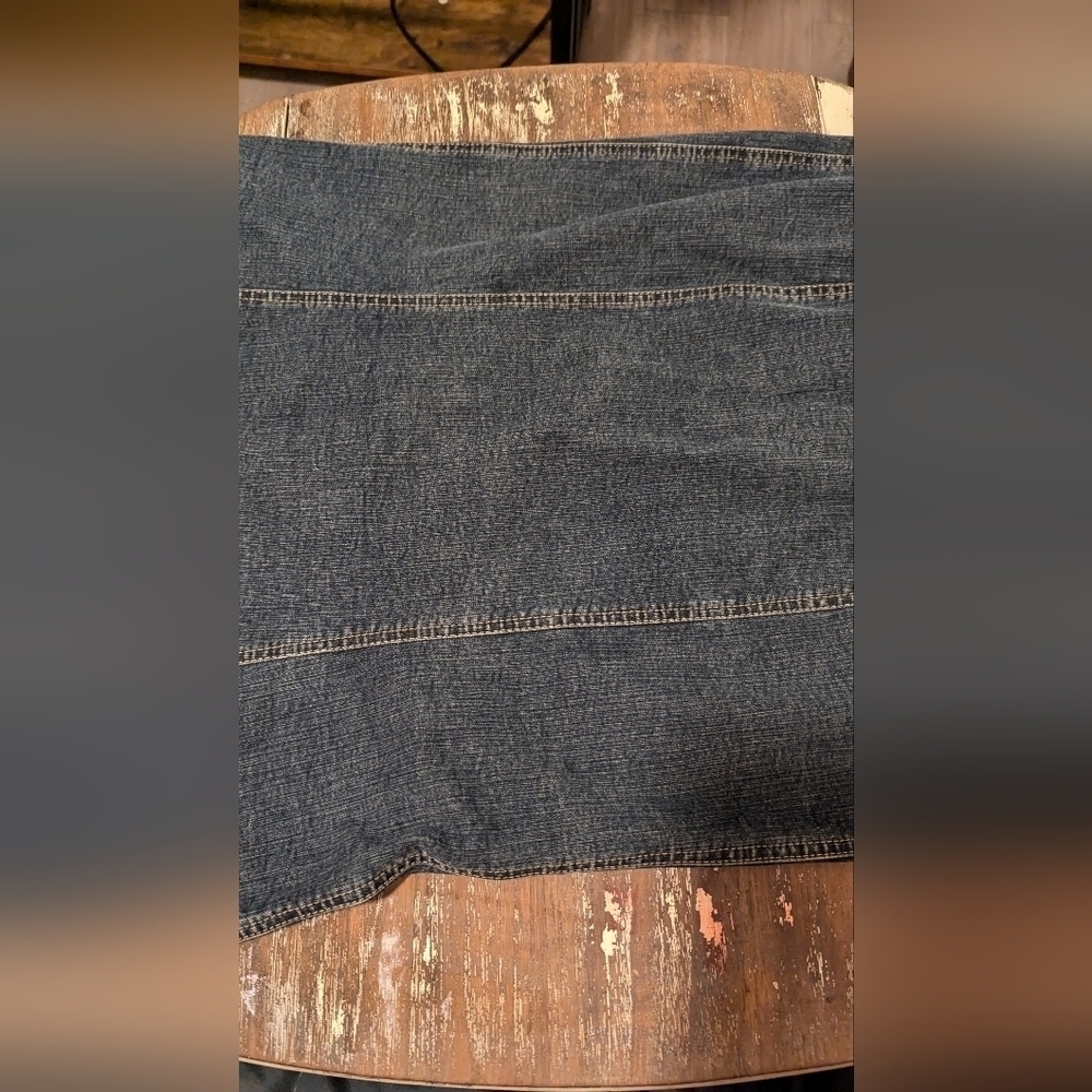 I.N.C‎ International Concepts Jean Skirt Size 6 - Picture 6 of 14